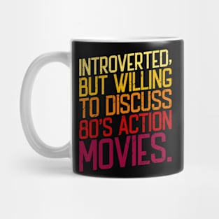 Introverted 80's Movies Mug